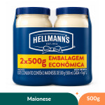 Maionese Tradicional Pack Econômico Hellmann's – 2 x 500g