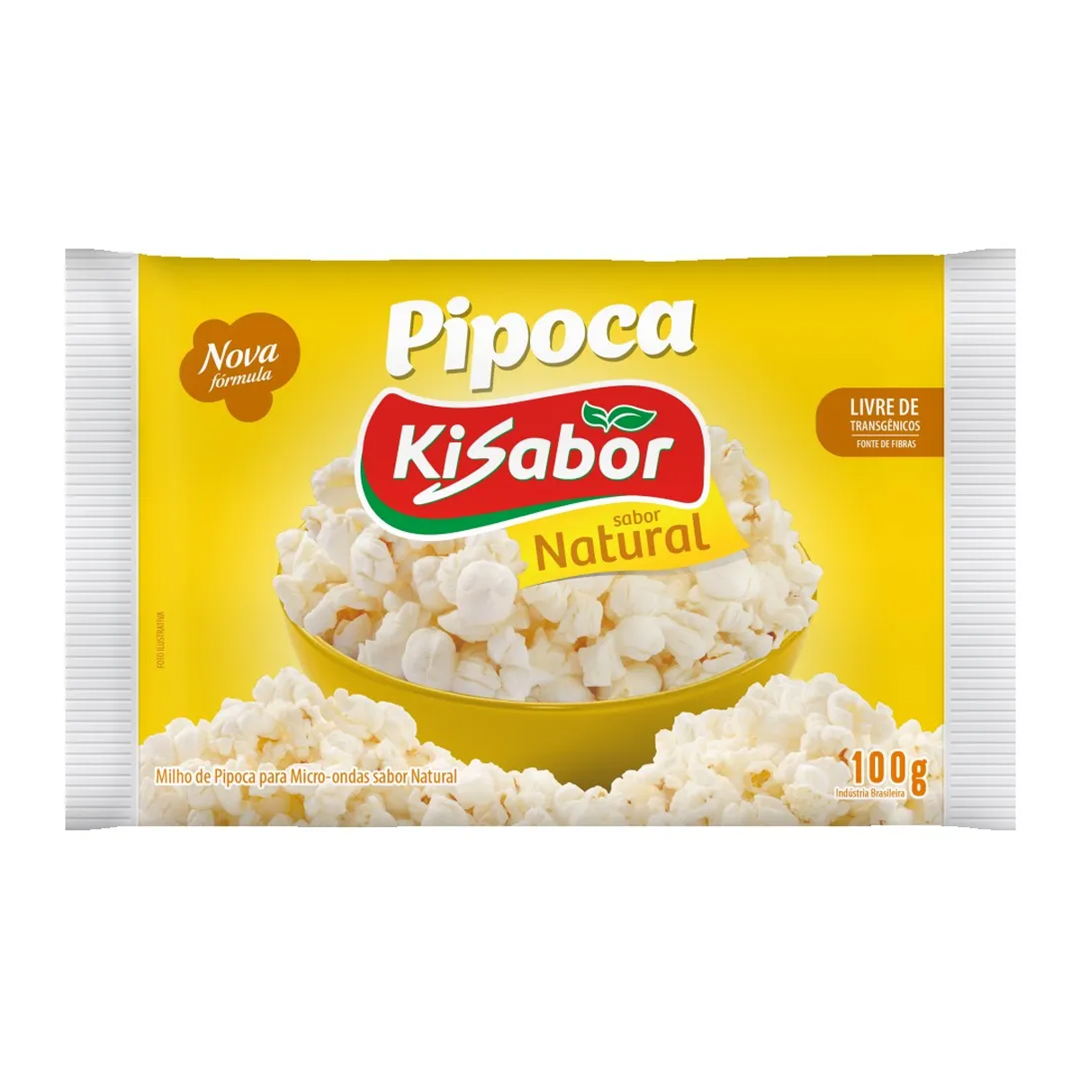 Pipoca para Micro-ondas Natural Pacote Ki Sabor – 100g