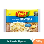 Milho de Pipoca para Micro-ondas Sabor Manteiga Yoki 100g