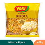Milho de Pipoca Tradicional Pacote Yoki – 400g
