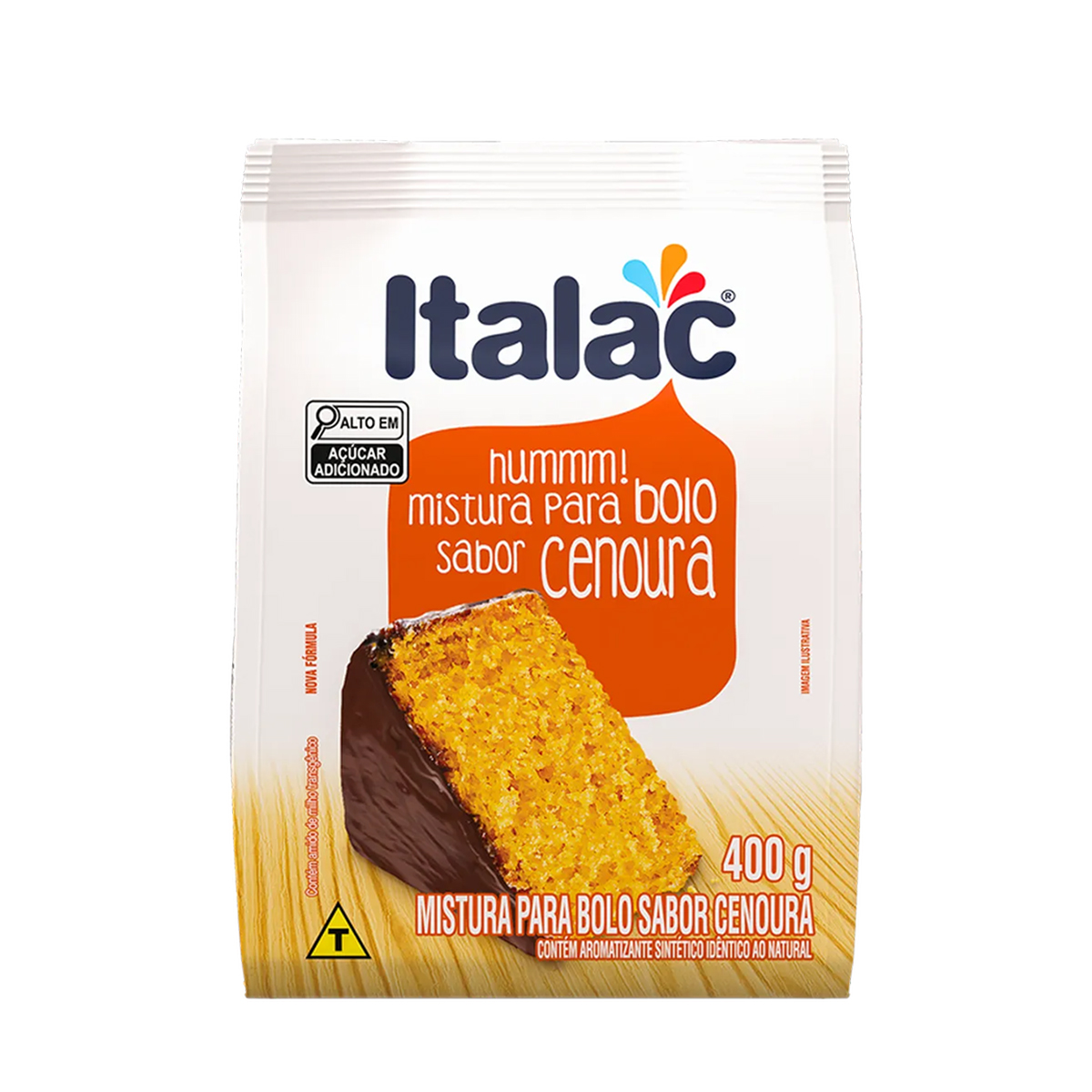 Mistura para Bolo Cenoura Pacote Italac – 400 g