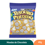 Moedas Chocolate ao Leite Tesouro Perdido Roma – 40g