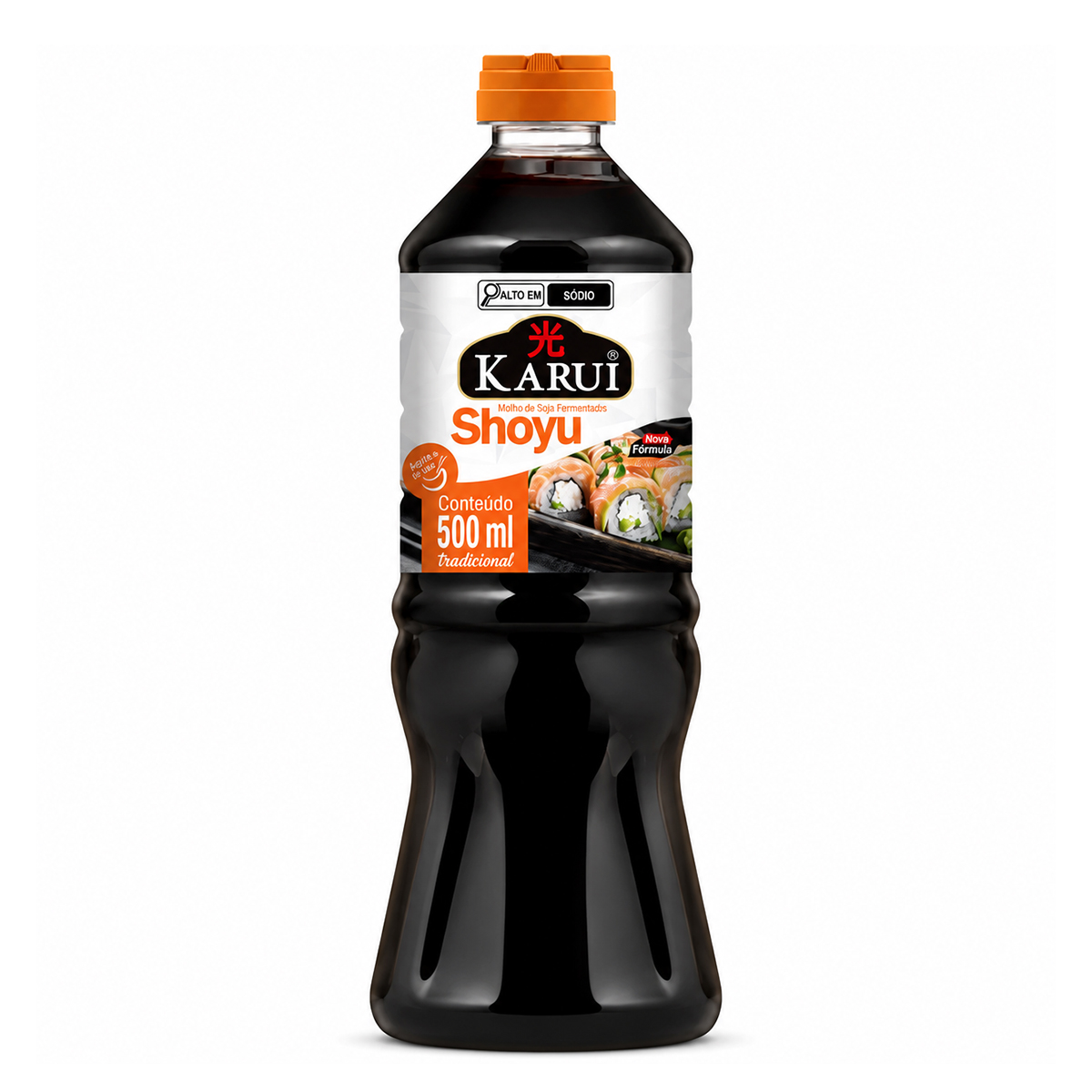 Molho Shoyu Tradicional Frasco Karui – Conteúdo 500 ml