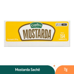 Mostarda Amarela Sachê Cepera 7g – Caixa com 154 Unidades