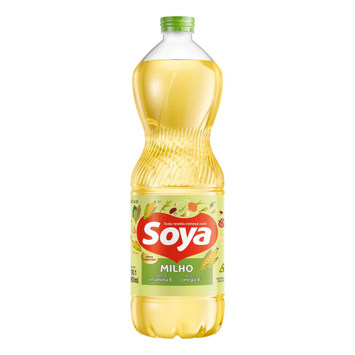 Óleo de Milho Refinado Garrafa Soya – 900ml