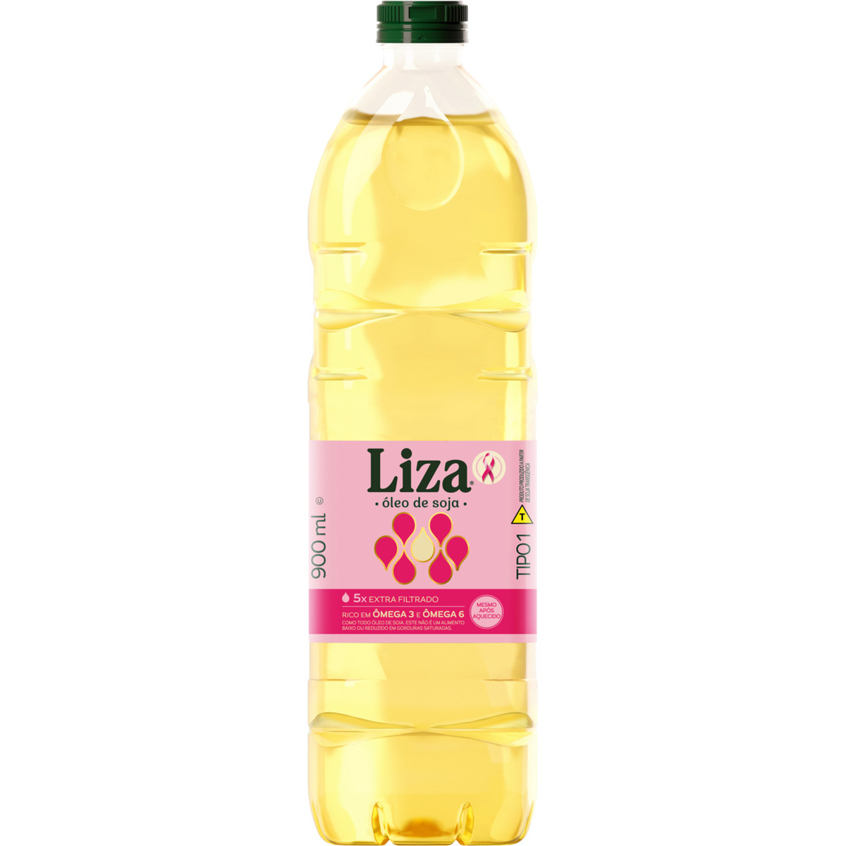 Óleo de Soja Tipo 1 Liza Garrafa 900ml