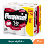 Papel Higiênico Folha Dupla Leve 12 Pague 11 Personal Vip - 30m