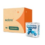 Papel Higiênico Folha Simples Neutro Pacote FOFOPEL 30m 4un