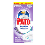 Desodorizante Sanitário Pastilha Adesiva Lavanda Pato - 3 unidades
