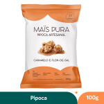 Pipoca Artesanal Caramelo e Flor de Sal Mais Pura – 100g