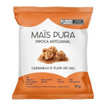 Pipoca Artesanal Caramelo e Flor de Sal Mais Pura – 50g