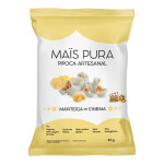 Pipoca Artesanal Manteiga de Cinema Pacote Mais Pura 40g