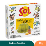 Pó para Gelatina de Abacaxi Sol – 20g