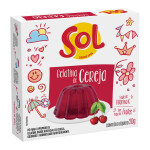 Gelatina de Cereja em Pó Sachê Sol – 20g