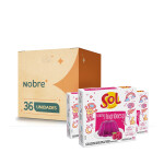 Pó para Gelatina Sabor Framboesa Sol - 20g