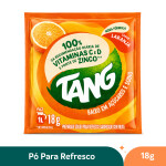 Refresco em Pó Laranja Sachê Tang – 18 Unidades de 18g