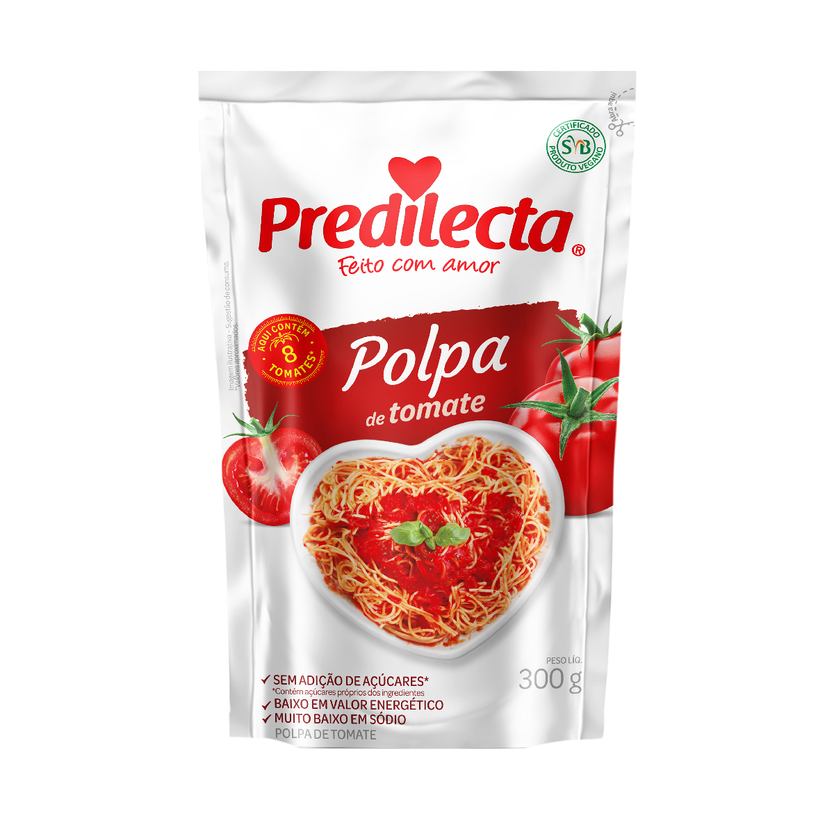 Polpa de Tomate Predilecta Sache 300g