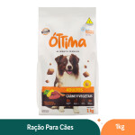 Ração Cães Adultos Carne e Vegetais Ottima Pacote – 1kg