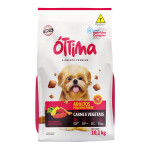 Ração Cães Adultos Porte Pequeno Carne e Vegetais Ottima 10,1kg