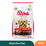 Ração Cães Adultos Porte Pequeno Carne e Vegetais Ottima 10,1kg