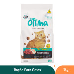 Ração Gatos Castrados Mix de Carnes Ottima Pacote – 1 kg