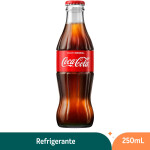Refrigerante Coca-Cola Original Garrafa de Vidro – 250ml