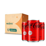 Refrigerante Coca-Cola Zero Lata Coca-Cola – 220ml