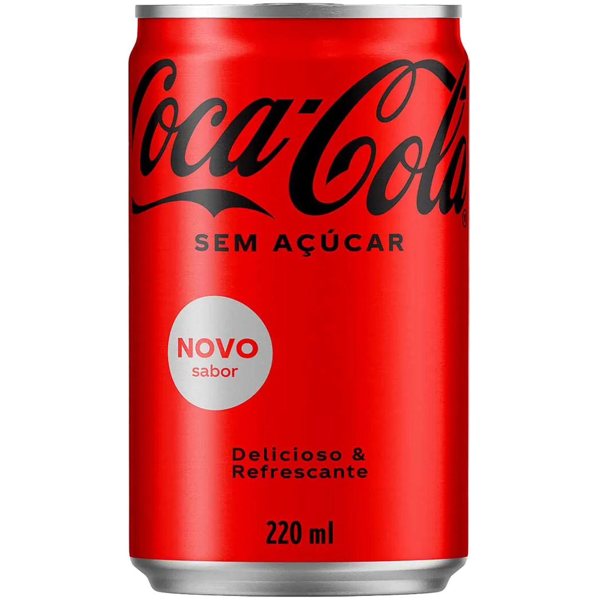 Refrigerante Coca-Cola Zero Lata Coca-Cola – 220ml