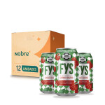 Refrigerante Guaraná 50% Menos Açúcar Lata FYS – 350ml
