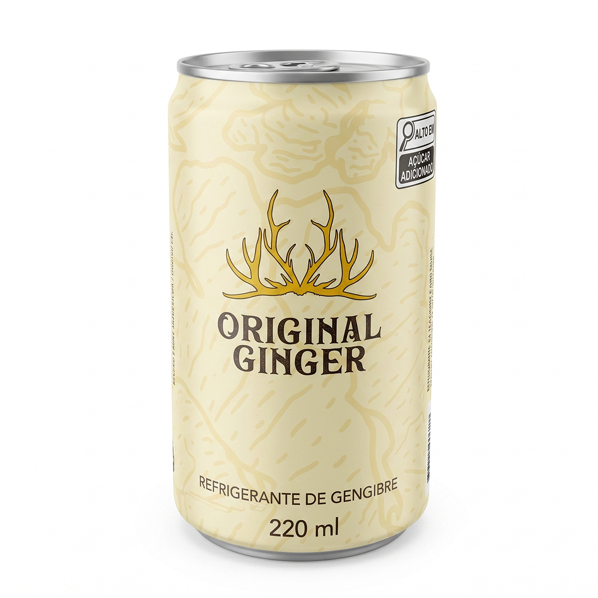 Refrigerante de Gengibre Tradicional Original Ginger - 220ml