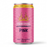 Refrigerante de Framboesa Pink Lemonade Zero Açúcar Original Ginger - 220ml