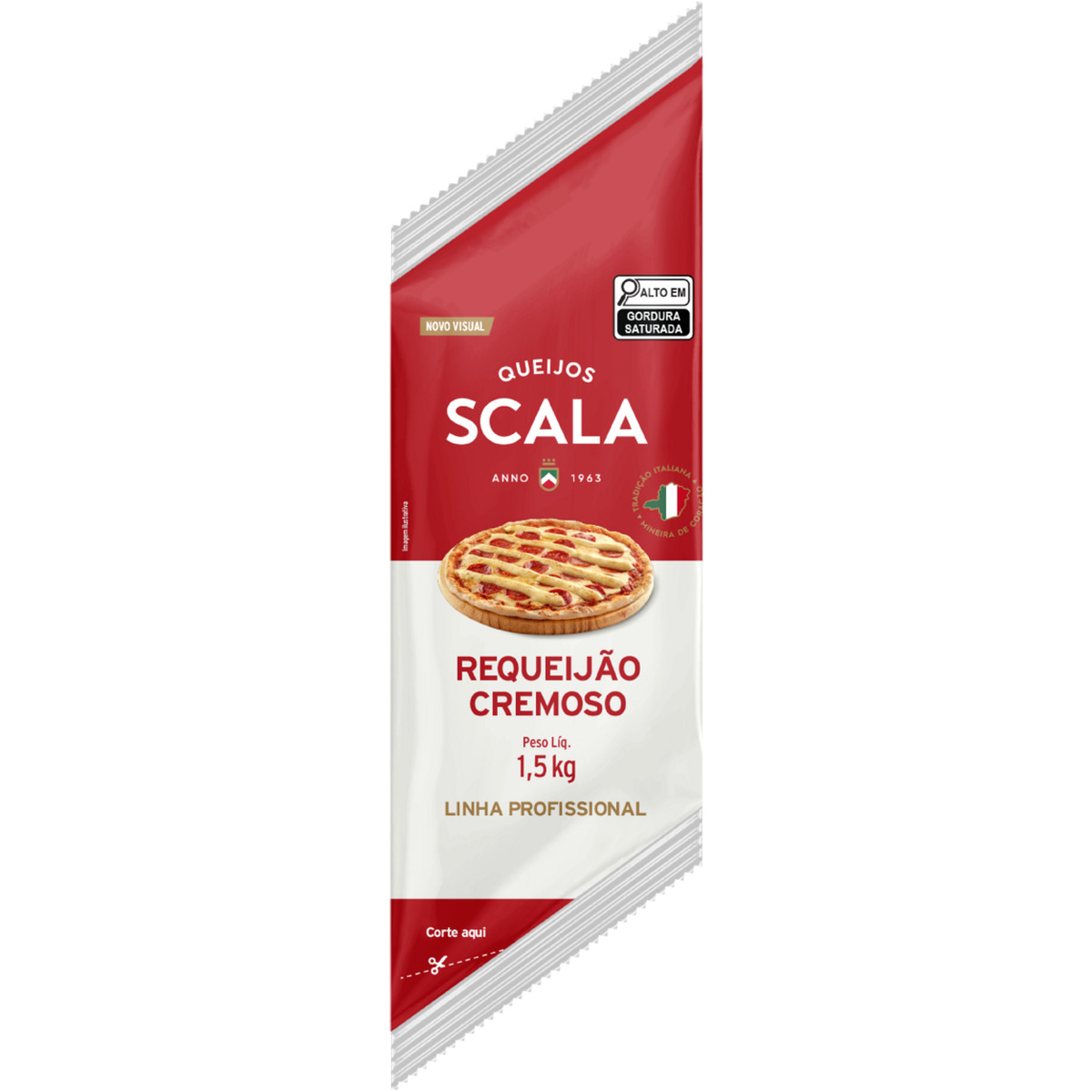 Requeijão Cremoso Tradicional Bisnaga Scala – 1,5kg