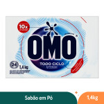 Sabão em Pó Lavagem Perfeita Caixa Omo – 1,4kg