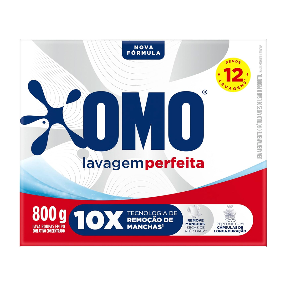 Sabão Em Pó Omo Multiação Lavagem Perfeita - 800g