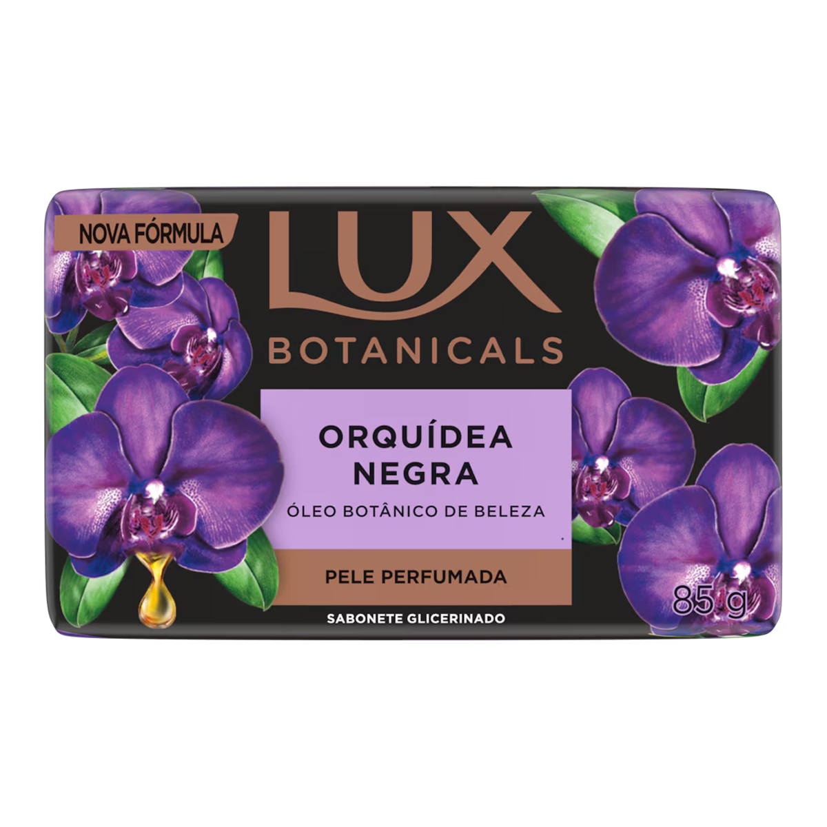 Sabonete em Barra Glicerinado Lux Botanicals Orquídea Negra - 85g