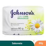 Sabonete em Barra Erva Doce Johnson's - 80g