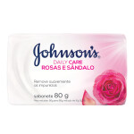 Sabonete em Barra Rosas e Sândalo Johnson's - 80g