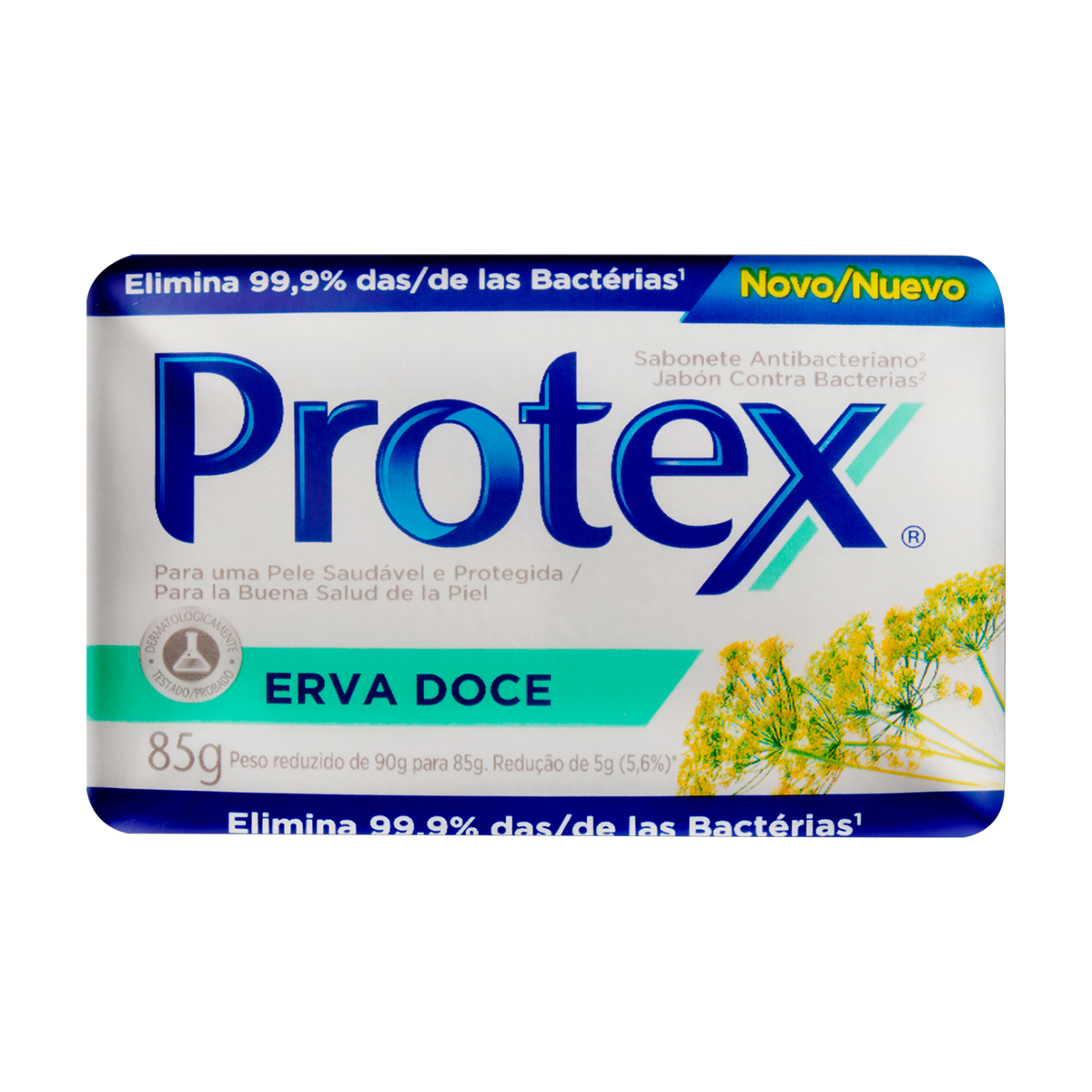 Sabonete Antibacteriano em Barra Protex Erva Doce - 85g