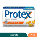 Sabonete Antibacteriano Vitamina E Barra Protex 85g