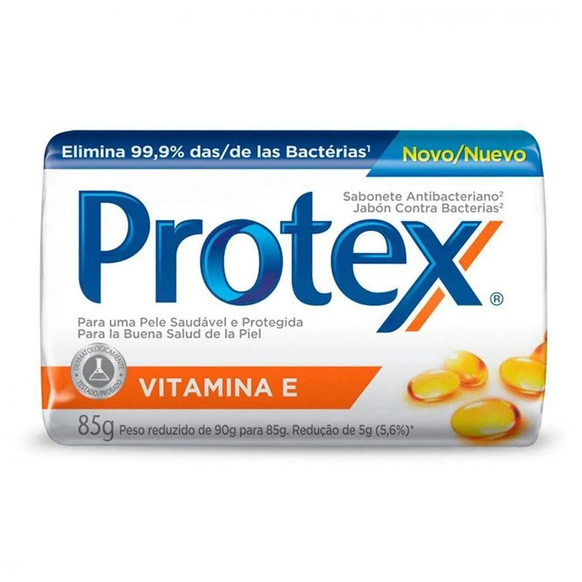 Sabonete Antibacteriano Vitamina E Barra Protex 85g