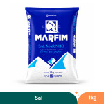 Sal Marinho Refinado Iodado Tipo 1 Marfim - 1kg