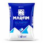 Sal Marinho Refinado Iodado Tipo 1 Marfim - 1kg