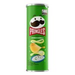 Salgadinho de Batata Creme e Cebola Pringles Tubo - 109g