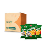 Salgadinho Chips Cebolitos Elma Chips Pacote – 21g