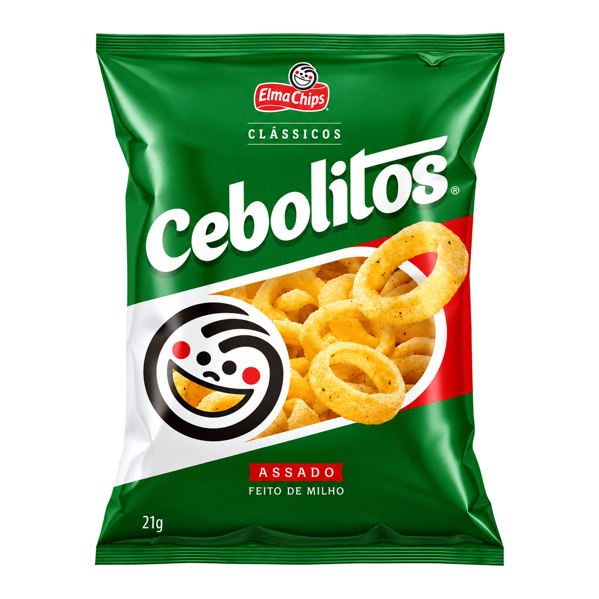 Salgadinho Chips Cebolitos Elma Chips Pacote – 21g