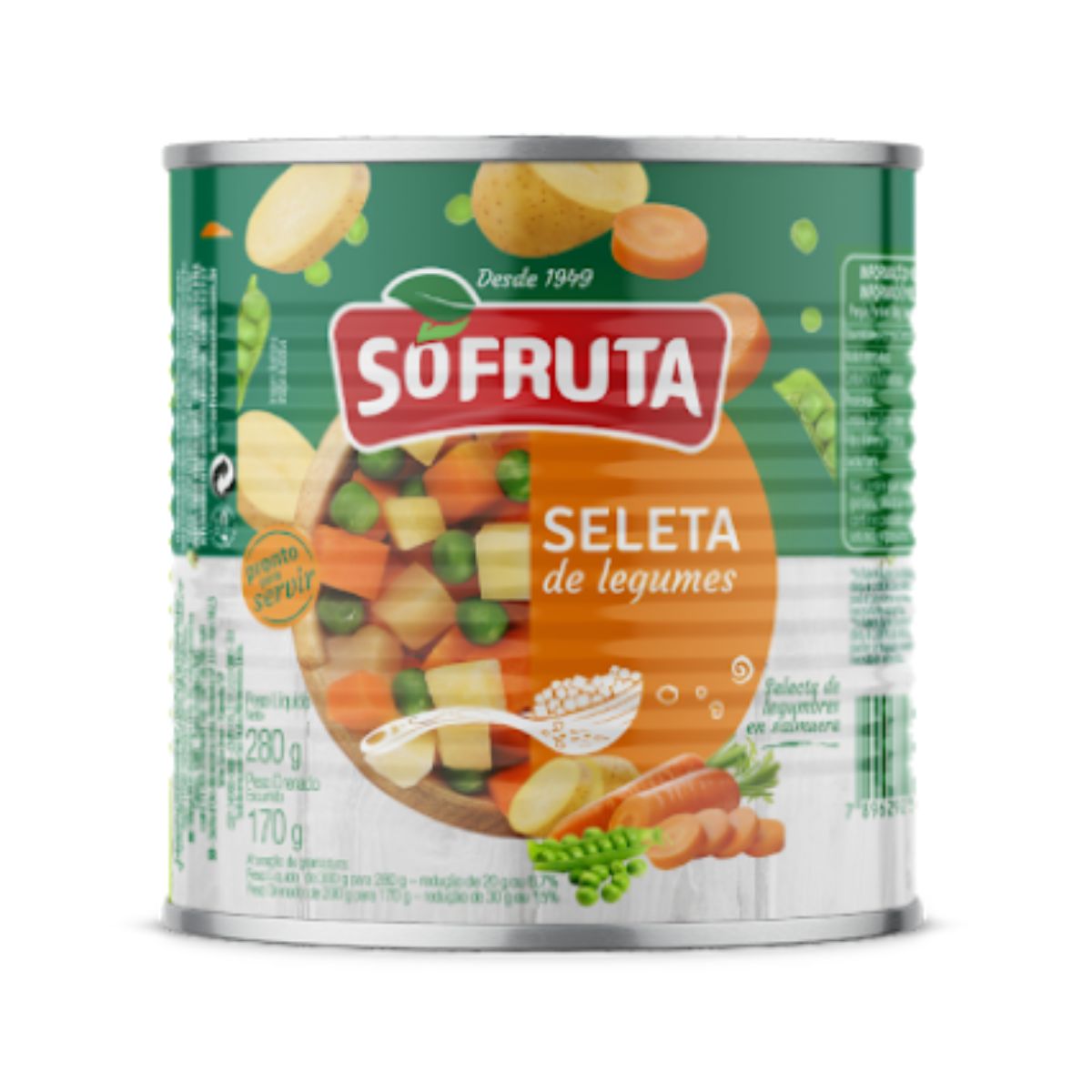 Seleta de Legumes Tradicional Sofruta - 170g