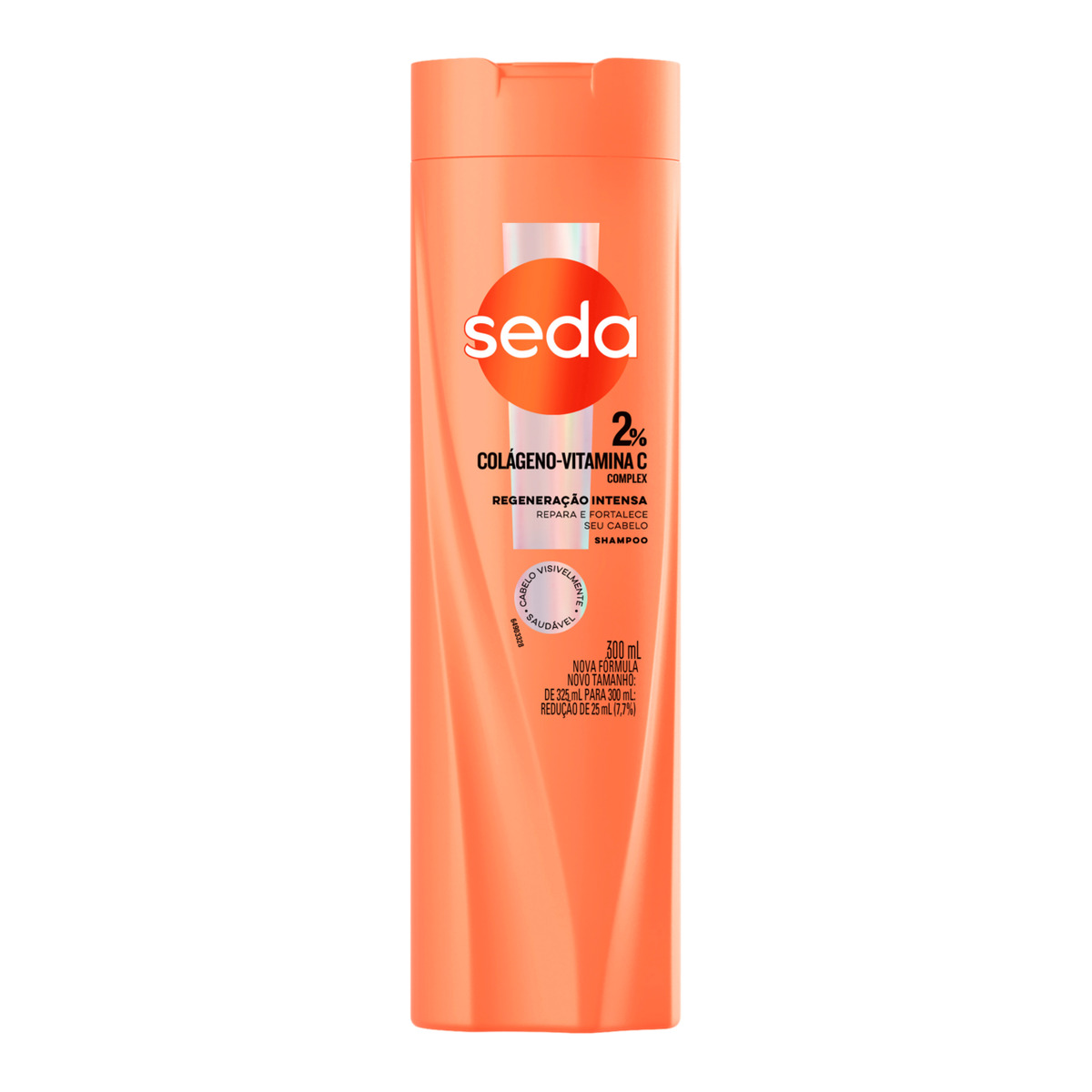 Shampoo Regeneração Colágeno e Vitamina C Seda – 300ml