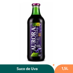 Suco de Uva Tinto Integral Garrafa Aurora - 1,5L
