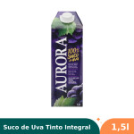 Suco de Uva Tinto Integral Aurora 1,5l