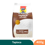 Tapioca Granulada Refinada Embalagem Da Terrinha 400g